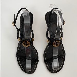 Tory Burch leather logo sandals